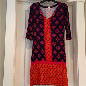 Hayley Bright Patterned Vacation Dress Size XS